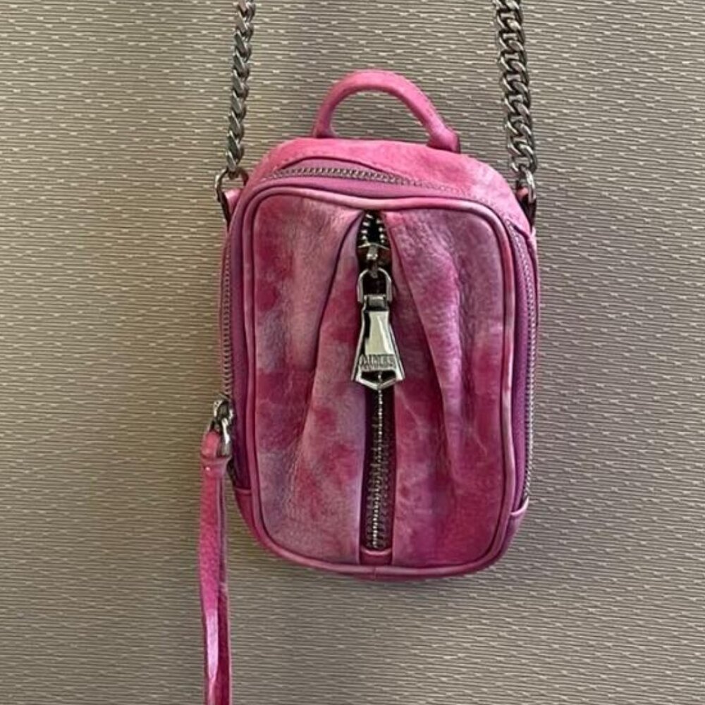 Gently Used Aimee Kestenberg Pink Tie Dye RFID Crossbody Bag